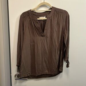 Britt Ryan size S blouse brown / coffee color